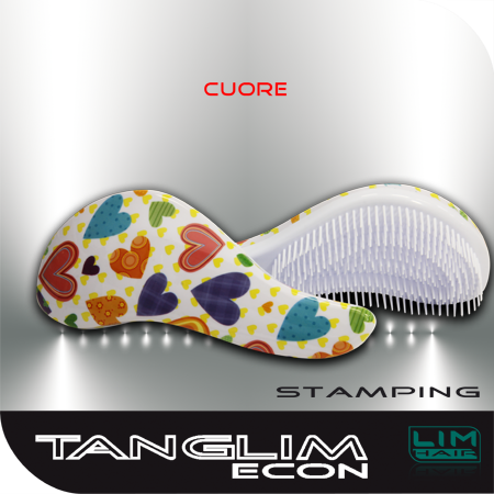 Peine tanglim  econ cuore - lim hair cepillo