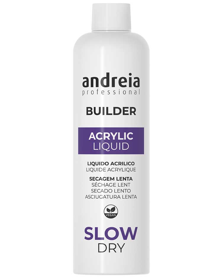 Andreia professional acrylic liquid - líquido acrílico para uñas 250ml. Slow