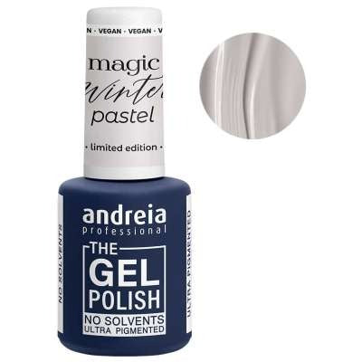Andreia esmaltes Magic winter pastel edición limitada 2021A, esmalte de uñas, 10,5ml MG1 Yeso