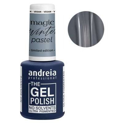 Andreia esmaltes Magic winter pastel edición limitada 2021A, esmalte de uñas, 10,5ml MG4 Azul Grisaceso