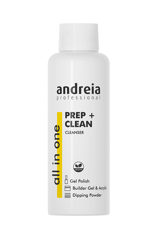 Andreia esmaltes, all in one cleanser prep + clean 100ml andreia