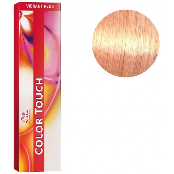 Tintes Wella sin amoniaco, color touch tinte semipermanente para el pelo, Vibr Red 10/34 60ml