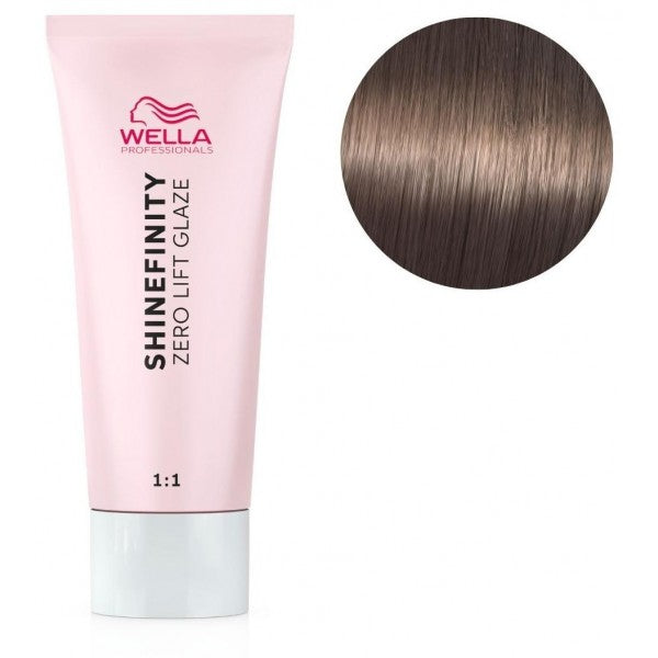 Coloración semipermanente Shinefinity Zero Lift Glaze - Natural Bitter Chocolate 04/07, 60ml
