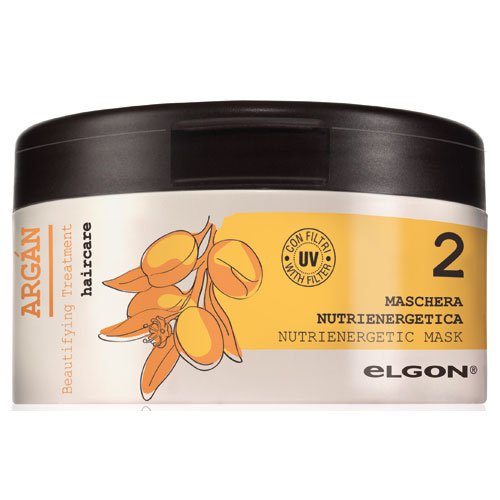 Mascarilla Nutritiva Energética con aceite de argan elgon 500 ML