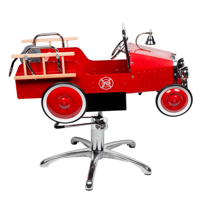 Silla especial niños coche bomberos rojo eurostil