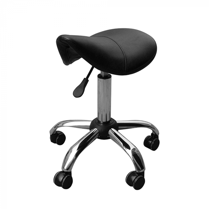 Silla jockey taburete urban ergonómico regulable con bomba hidráulica negro o blanco