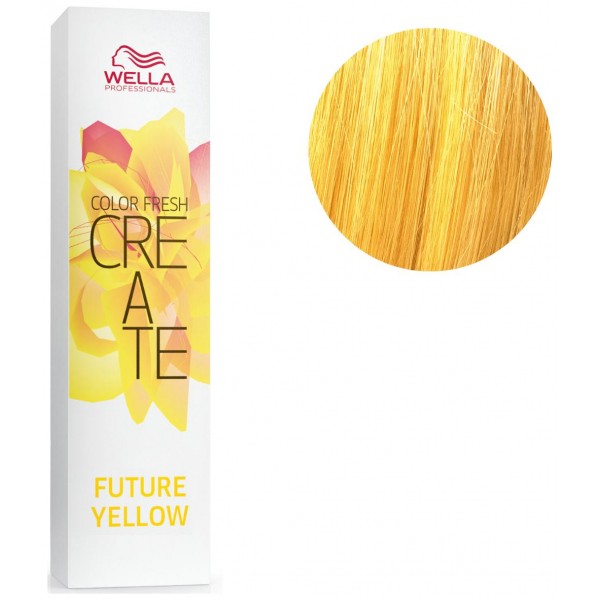 Wella color fresh ph 6.5 coloracion semi permanente, CR  FUTURE YELLOW  60ML