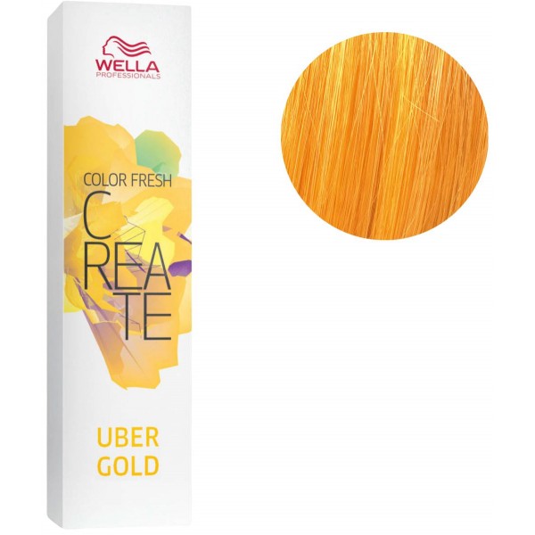 Wella color fresh ph 6.5 coloracion semi permanente, CR  UBER GOLD  60ML