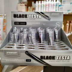 TP-STEINHART PINZA DEPILAR BLACK TESTA - Hair shop