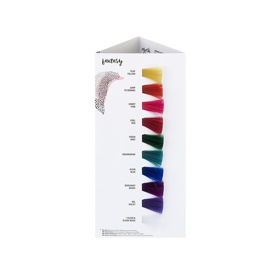 Mascarilla Fantasy Color beat mask burgundy berry / granate 100 ml