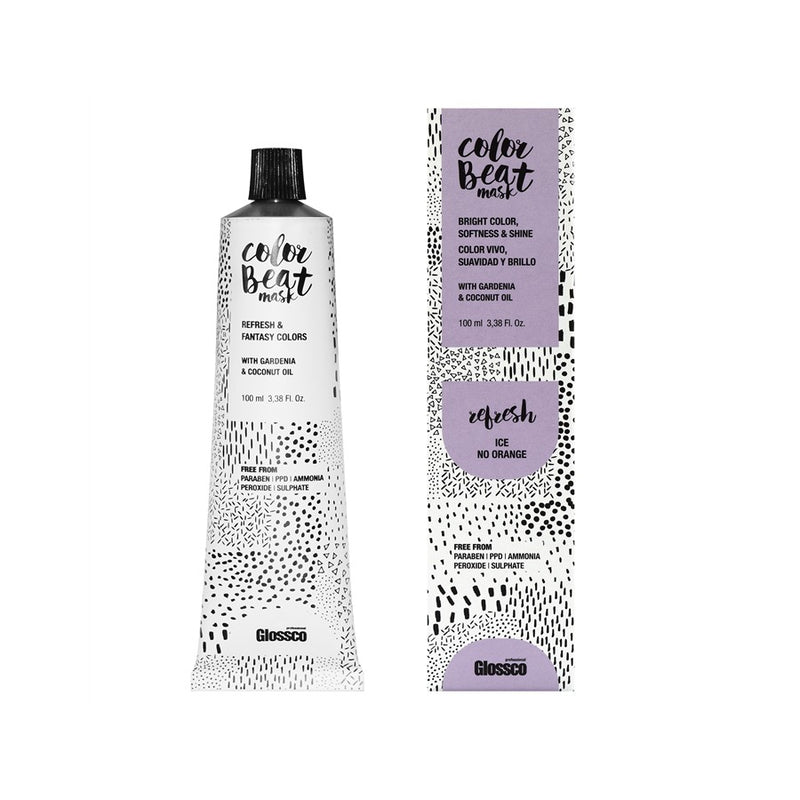 Mascarilla Refresh Color Color Beat Mask Platinum Ice No Orange / Antinaranja 100 ml