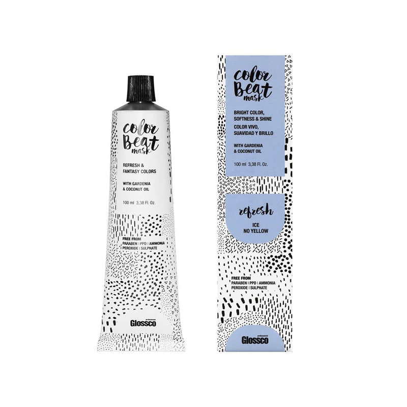 Mascarilla Refresh Color Beat Mask Platinum Ice No Yellow / Antiamarillo 100 ml