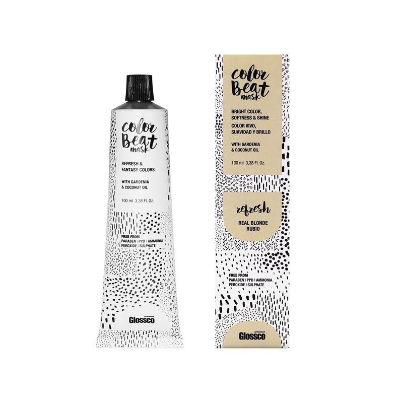 Mascarilla Refresh  Color Beat Mask Real Blonde / Rubio 100 ml