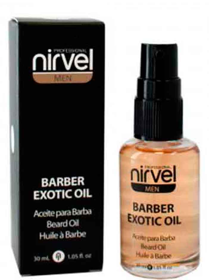 Nirvel for men barber exotic oil | aceite para barba 30 ml.
