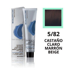 Tinte elgon profesional moda styling, Marrones beis 5/82 CASTAÑO CLARO MARRÓN BEIS 125 ml