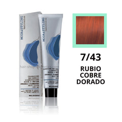 Tinte elgon profesional moda styling, Cobres 7/43 RUBIO COBRE DORADO 125 ml