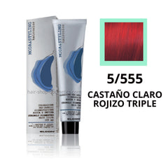 Tinte elgon profesional moda styling, Rojos 5/555 CASTAÑO CLARO ROJIZO TRIPLE 125 ml