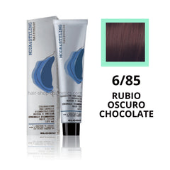 Tinte elgon profesional moda styling, Marrones 6/85 RUBIO OSCURO CHOCOLATE 125 ml