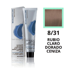 Tinte elgon profesional moda styling, Dorados ceniza 8/31 RUBIO CLARO DORADO CENIZA 125 ml