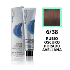 Tinte elgon profesional moda styling, Rubios dorados 6/38 RUBIO OSCURO  DORADO AVELLANA 125 ml