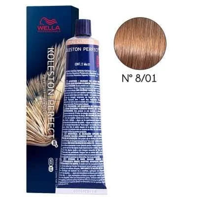 Wella Tinte Koleston Perfect Me+ Pure Naturals 8/01 60ml