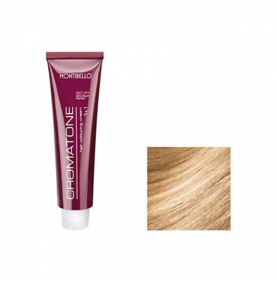 Cromatone Tinte Permanente 60ml Montibello 9.31 - Rubio Extraclaro Dorado Ceniza