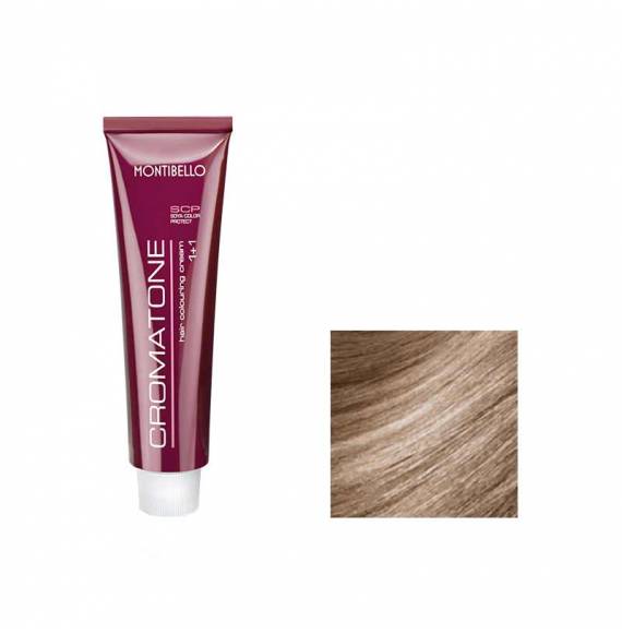 Cromatone Tinte Permanente 60ml Montibello 9.1 - Rubio Extraclaro Ceniza